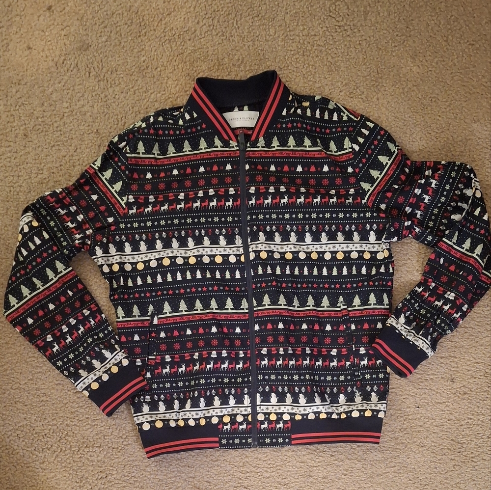 Christmas Christmas Bomber style jacket
